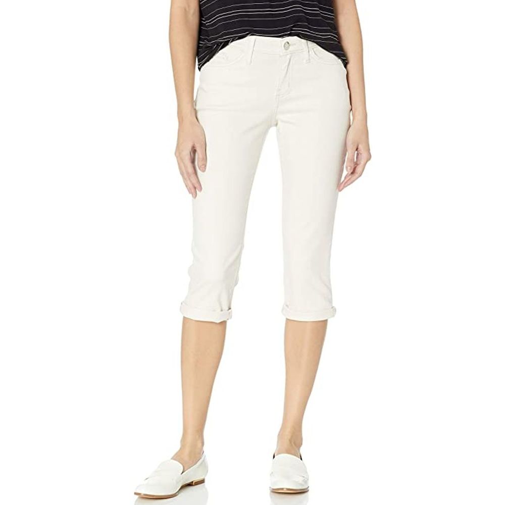 NWT Lee Regular Fit Mid Rise Jean Capri 12 Petite